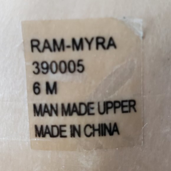 Rampage Ram-Myra Sandals Women’s 6 M Black Strappy Zip Back Comfort Shoes NEW - Picture 7 of 8